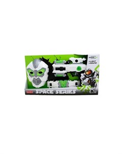 Игрушка детская Бластер маска пояс Space series