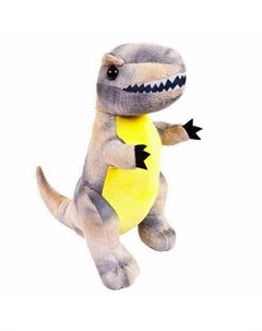 Мягкая игрушка Dino World Динозавр Тираннозавр серый 25 см Abtoys