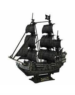 3D пазл Корабль Месть королевы Анны 328 деталей Cubicfun