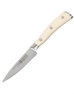 Нож кухонный Ikon Cream White для овощей кованая сталь 9 см рукоятка пластик 4086 0 09 WUS Wuesthof