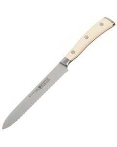 Нож кухонный Ikon Cream White универсальный кованая сталь 14 см рукоятка пластик 4126 0 WUS Wuesthof