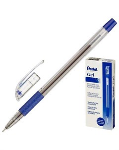 Ручка гелевая 0 5 мм цвет синий Pentel