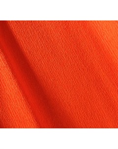 Бумага крепированная рулон 50х250 см 48 г Темно оранжевый Canson