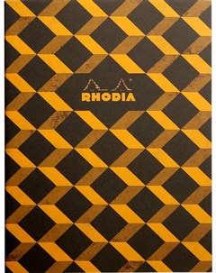 Блокнот в клетку Heritage escher black А5 32 л 90 г листы слоновая кость Rhodia