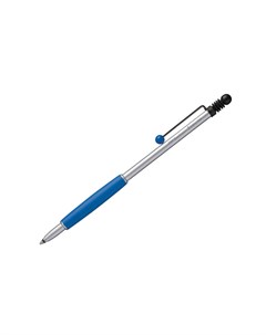 Ручка шариковая ZOOM 717 0 7 мм корпус серебряный голубой Tombow