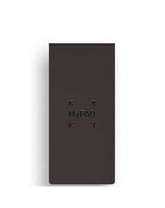 Блокнот в линейку MyPad 12 2х5 7 см 48 л 85 г обложка черная Fabriano