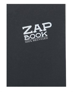Блокнот cклейка для сухих техник Zap Book 14 8х21 см 160 л 80 г Clairefontaine
