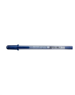 Ручка гелевая GELLY ROLL Metallic сине черный Sakura