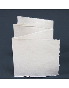 Бумага для акварели PAPERS Зигзаг 7 5х7 5 см 210 г 100 хлопок среднезернистая Khadi