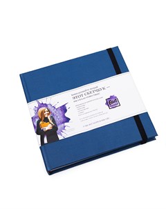 Скетчбук для маркеров и смешанных техник 15х15 см 64 л 160 г обложка синий Etot_sketchbook