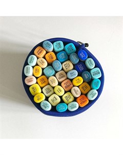 Мешок пенал для маркеров Marker Bag размер L синий электрик Maxgoodz