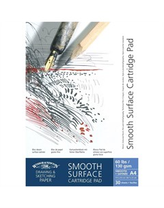 Альбом для графики Winsor Newton Smooth Surface Drawing 21х29 7 см 30 л 130 г Winsor & newton