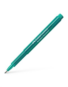 Ручка капиллярная Faber Castell BROADPEN 1554 0 8 мм бирюзовый Faber–сastell