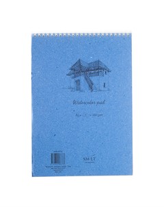 Альбом на спирали для акварели SMLT Watercolor pad А3 30 л 280 г Smltart