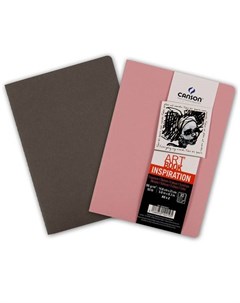 Блокнот для зарисовок Inspiration А5 24 л 96 г мягкая обложка розовый сепия Canson