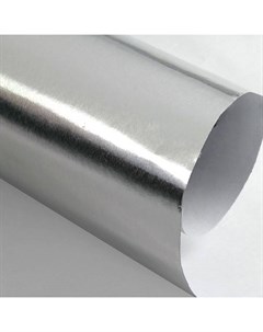 Бумага с фольгированным покрытием 50х65 см 225 г цвет Алюминий серебро Sadipal