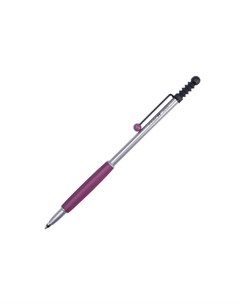 Ручка шариковая ZOOM 717 0 7 мм корпус серебряный фиолетовый Tombow
