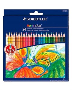 Набор карандашей цветных Noris Club 24 цв в картоне Staedtler