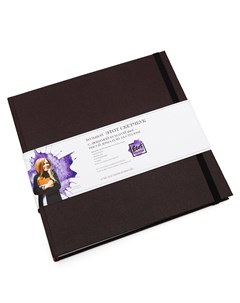 Скетчбук для маркеров и смешанных техник 20х20 см 64 л 160 г обложка шоколадная Etot_sketchbook