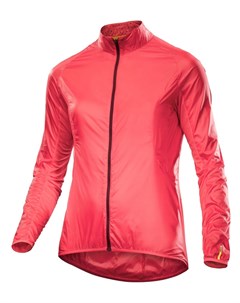 Куртка велосипедная Sequence Windstop женская бордовая 398117 2018 Mavic