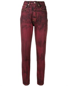 Fiorucci выбеленные джинсы 26 красный Fiorucci