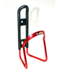 Флягодержатель велосипедный BC 20 алюминий пластик красный 3 162 Clarks