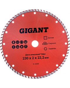 Алмазный диск Gigant