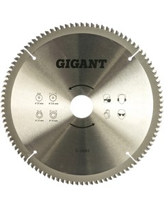 Пильный диск по алюминию Gigant