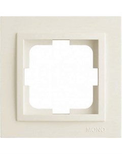 Одноместная рамка Mono electric
