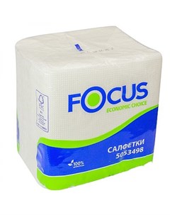 Однослойная бумажная салфетка Focus