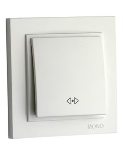 Одноклавишный перекрестный выключатель Mono electric