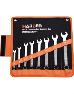Набор комбинированных ключей Harden