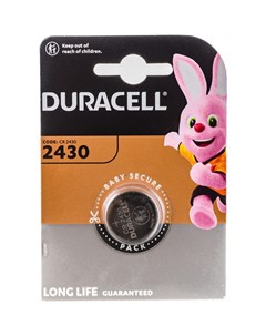 Литиевая батарейка Duracell
