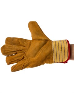 Комбинированные спилковые перчатки Mos