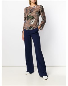 Markus lupfer блузка с цветочным принтом 6 нейтральные цвета Markus lupfer