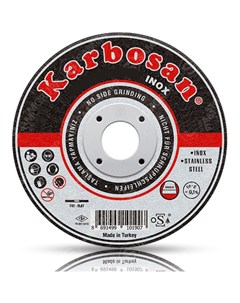 Отрезной диск по нержавеющей стали Karbosan