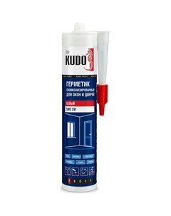 Силиконизированный герметик для окон и дверей Kudo