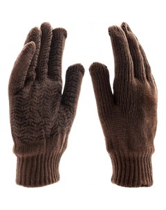 Полушерстяные двойные трикотажные перчатки Сибртех