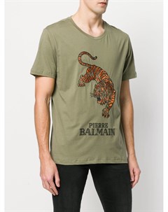 Pierre balmain футболка с принтом тигра Pierre balmain
