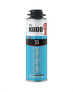 Профессиональная всесезонная полиуретановая монтажная пена Kudo