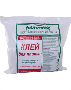 Клей для плитки Movatex