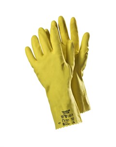 Латексные противохимические перчатки для низких рисков Tegera