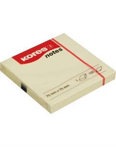 Бумажный блок кубик для заметок Kores