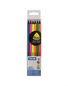 Флуоресцентные цветные карандаши Milan