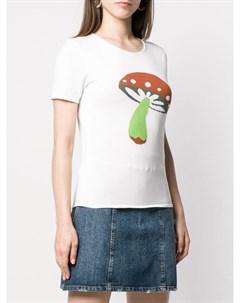 Miu miu pre owned футболка с изображением гриба Miu miu pre-owned