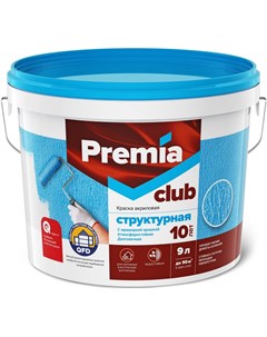 Структурная краска Premia club