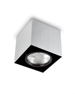 Потолочный светильник Mood Pl1 D09 Square Alluminio 140926 Ideal lux
