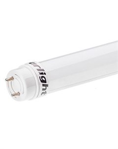Лампа светодиодная G13 10W 5000K матовая EcoTube T8 600 10W Day White 220V 015809 Arlight