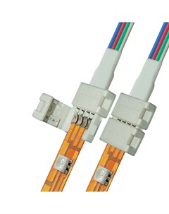 Набор коннекторов для светодиодных лент UCX SD4 B20 RGB White 020 06610 Uniel