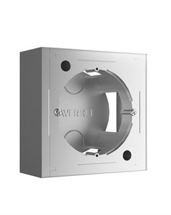 Коробка для накладного монтажа серебряный W8000006 4690389170843 Werkel